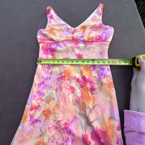 (SOLD DO NOT BUY) Vintage Y2K Floral Coquette Dress - Picture 5 of 9